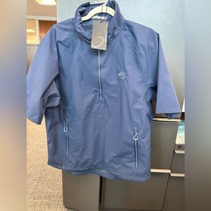 Zero Restriction 1/4 Zip Water Resistant Pullover NWT. Engineers Country Club
